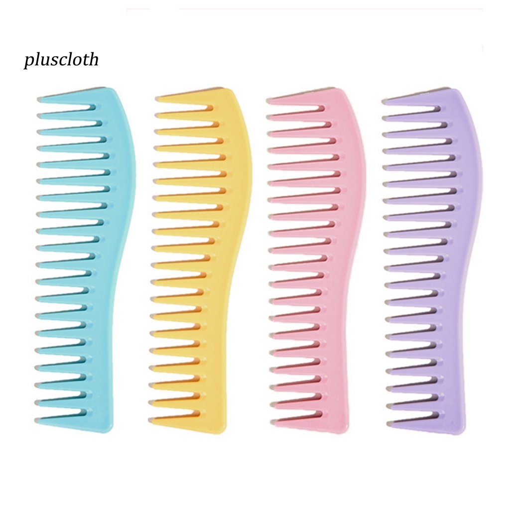 Lược Chải Tóc Răng Thưa Bằng Nhựa Tiện Dụng Cho Salon