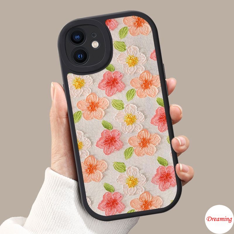 Ốp Điện Thoại Mềm In Hình Hoa Cho vivo y02t y22s y27 y36 y35 y53s y51 y31 y75 y78 y16 y15s y15a y20 y12s y30 y50 y21 y21s