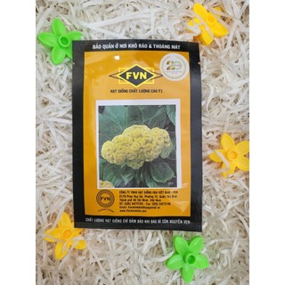 Hạt giống hoa mào gà búa fvn fcel055 armor yellow gói 100 hạt