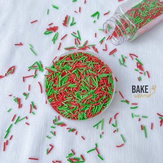 Cốm trang trí Giáng sinh để trang trí bánh kem, bánh sinh nhật, donut, cupcake