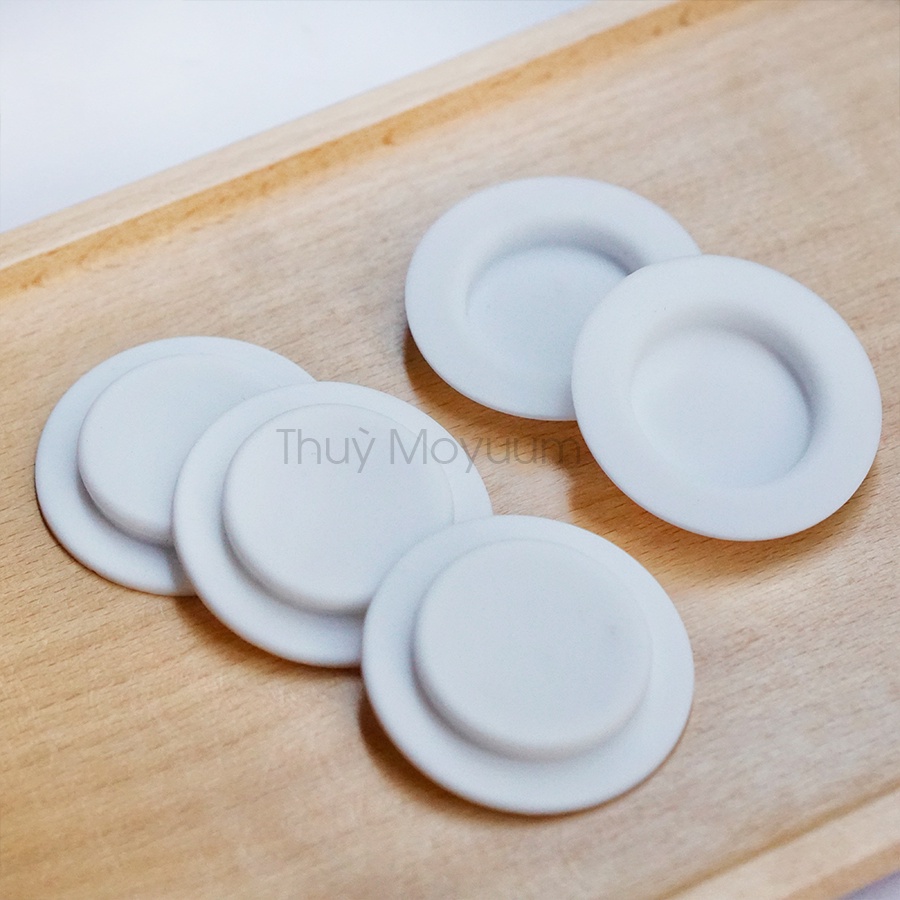 Nắp chặn sữa Silicon, thay nắp trữ sữa cho bình cổ rộng (Moyuum, Gros, Tovi Molly, Pigeon..)