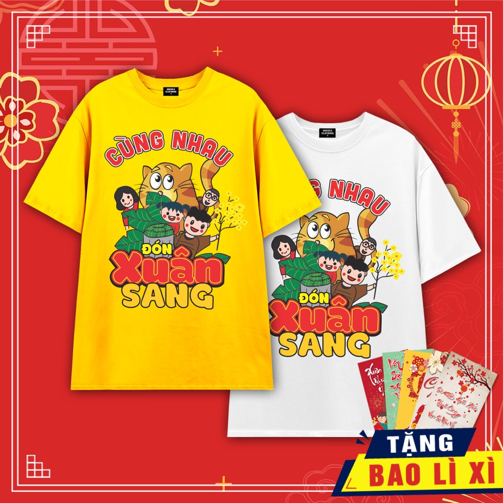 ÁO THUN TẾT 2023 - CÙNG NHAU ĐÓN XUÂN SANG