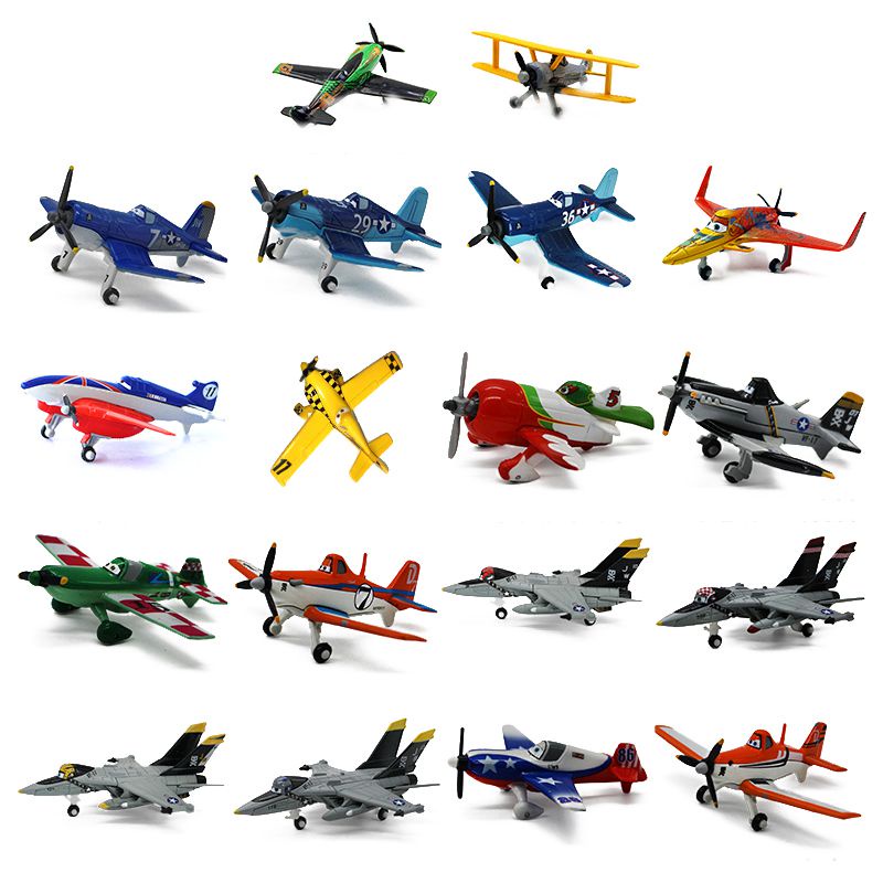 19 kiểu máy bay diecast mô hình kim loại bụi máy bay máy bay chiến đấu quà tặng 1:55 đồ chơi