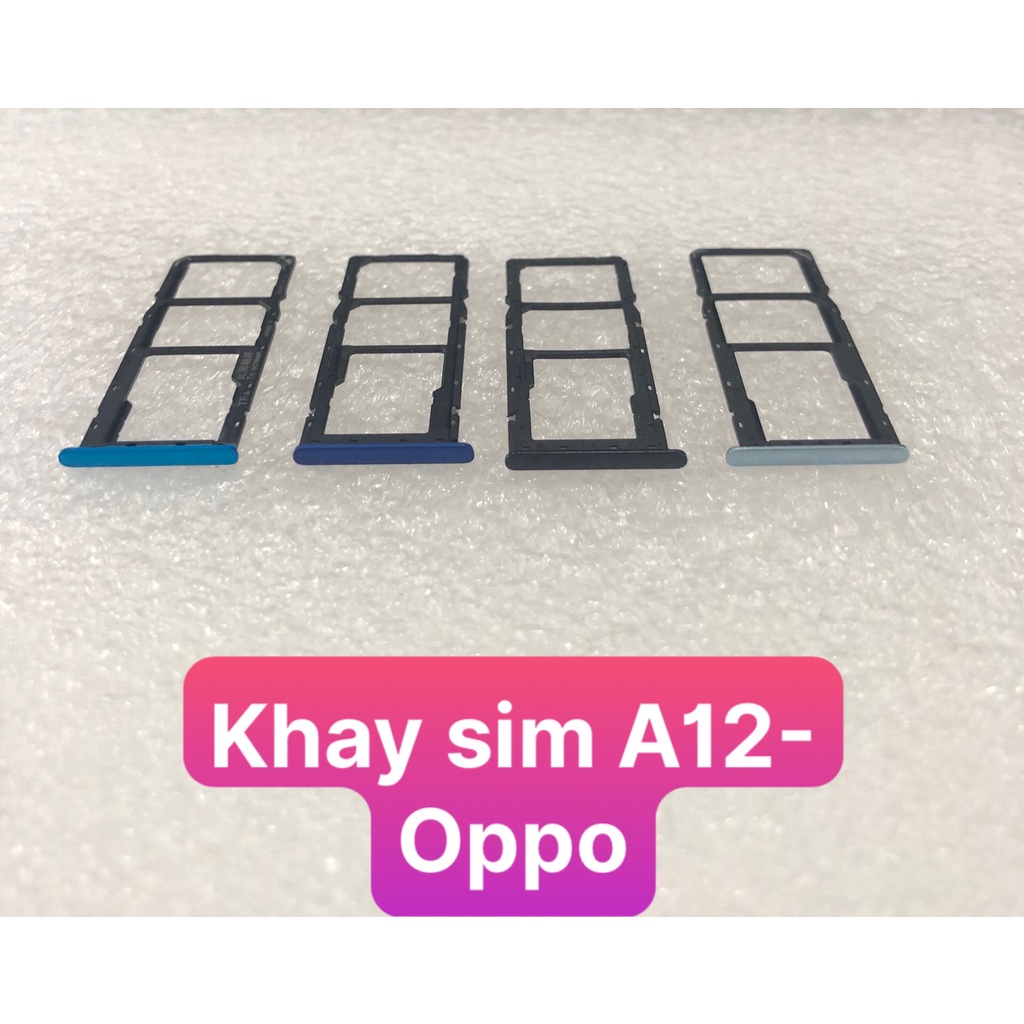 Khay sim A12 Oppo