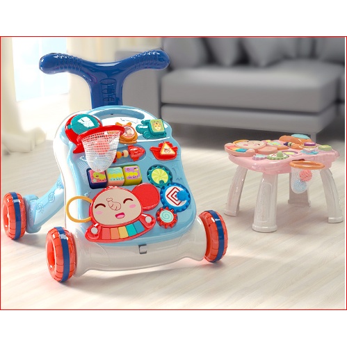 XE TẬP ĐI ĐỒ CHƠI PHÁT NHẠC, Bánh xe điều chỉnh nhanh chậm