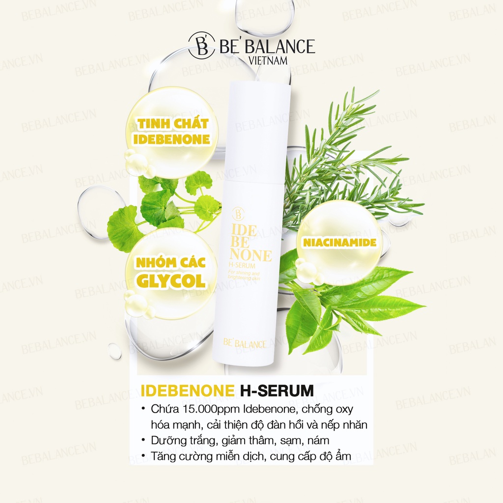 Tinh chất BEBALANCE Idebenone H Serum 30ml