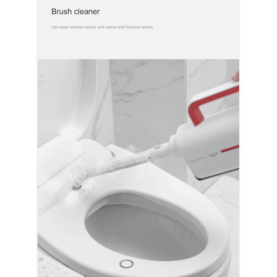 Máy Lau Nhà Hơi Nước Nóng DEERMA ZQ610 | ZQ600 - CHÍNH HÃNG