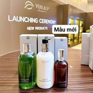 (Ship Hỏa Tốc) Tinh Dầu Bưởi Vi Jully Trọn Bộ Chăm Sóc Tóc Mẫu Mới Nhất