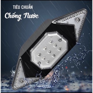 Xi nhan xe đạp + đèn hậu