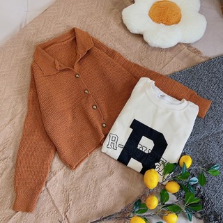 Áo CDG len cổ polo  ( 1541 )