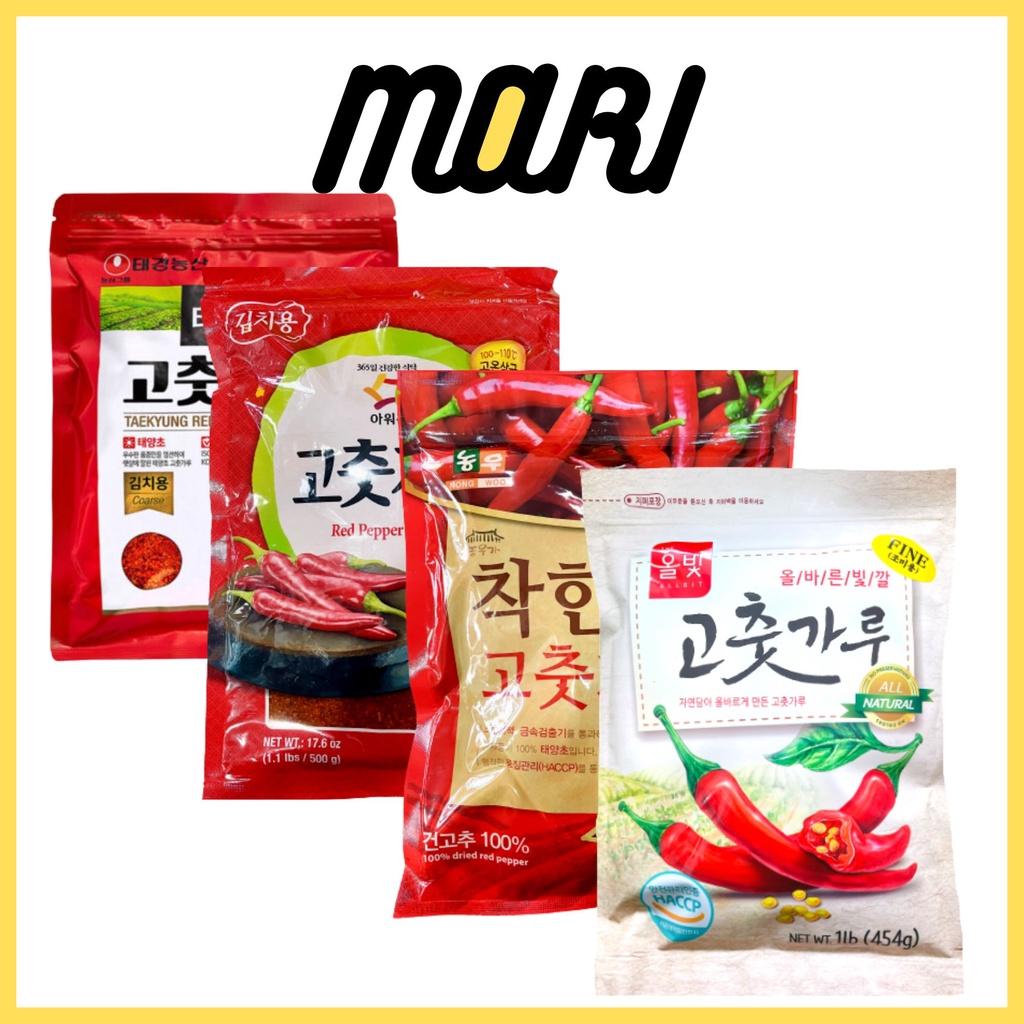 ỚT BỘT HÀN QUỐC LOẠI VẢY LÀM KIM CHI NGON MÀU ĐẸP 500G