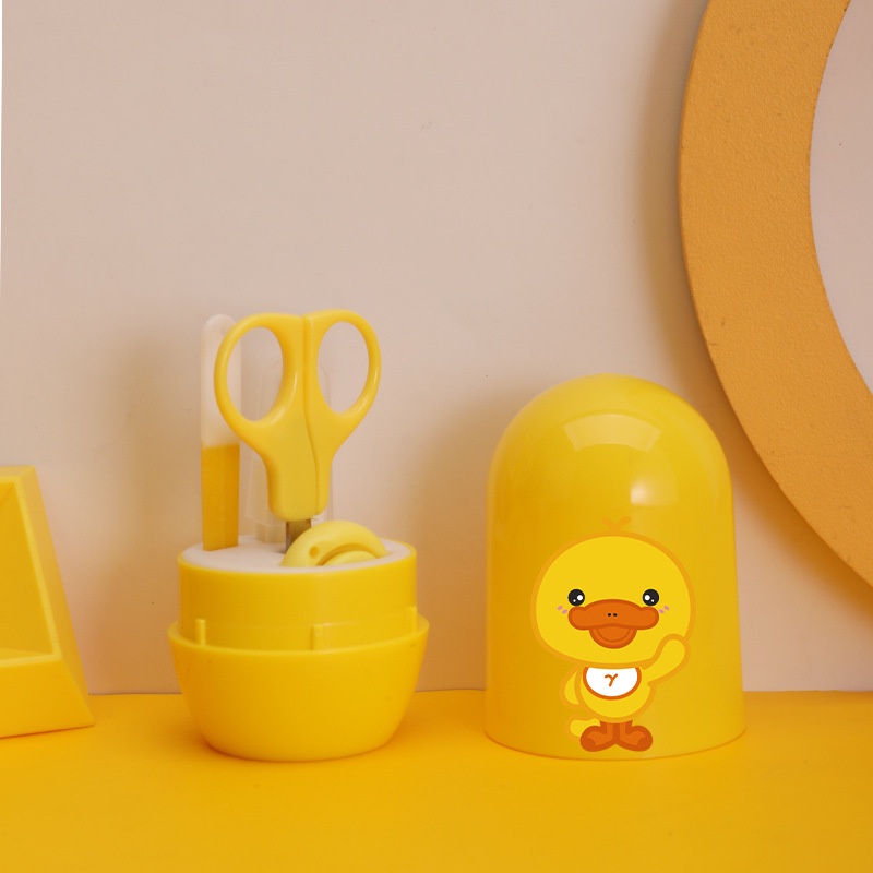 Bộ 4 món dụng cụ kéo, kềm cắt móng tay cho bé