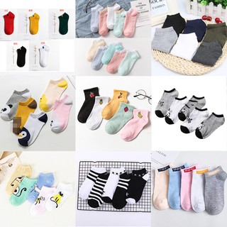 Combo 2 đôi tất nam nữ, vớ nam nữ cổ ngắn (nhiều mẫu)