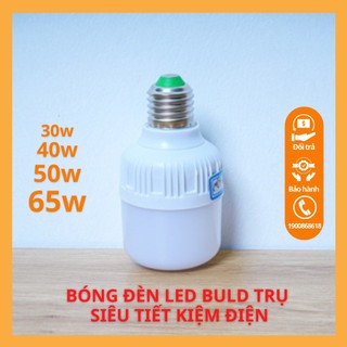 Bóng đèn led bulb trụ 15w tiết kiệm điện bóng đèn bulb trụ nhựa bọc nhôm kín ánh sáng trắng