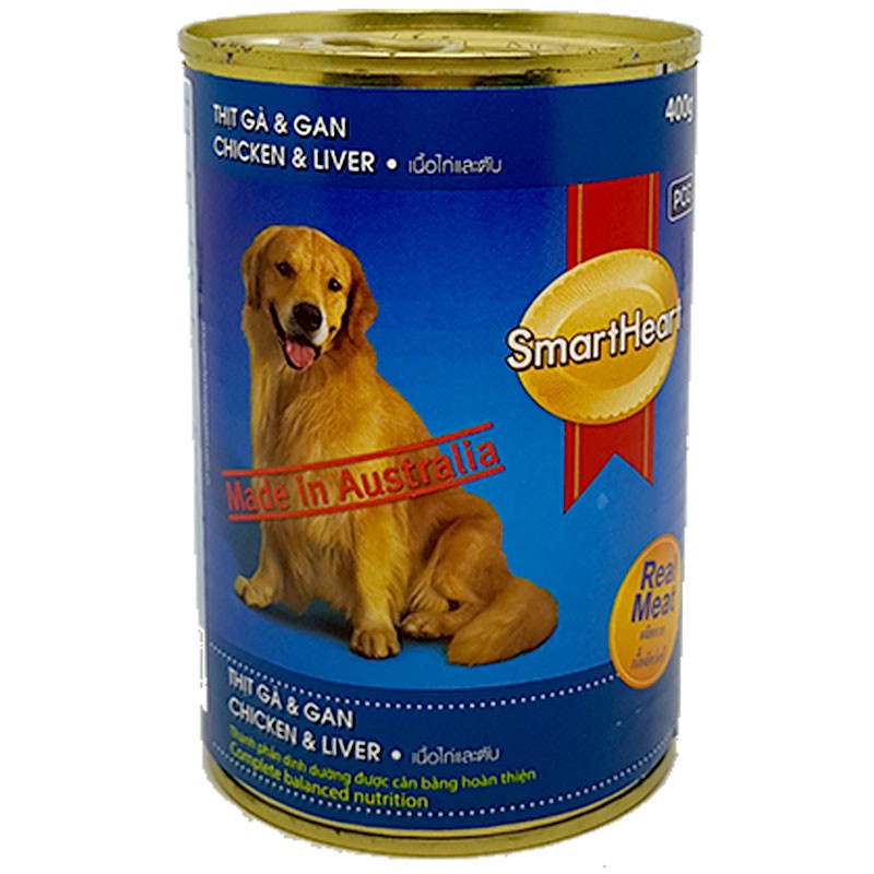 PATE CHO #CHÓ #SMARTHEART DẠNG LON