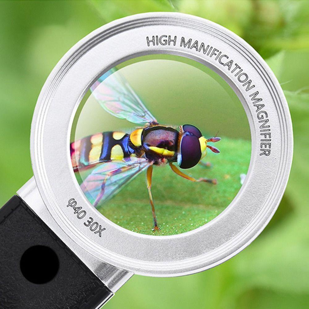 Kính Lúp Đọc Sách Trang Sức HD Có Đèn LED Chất Lượng Cao