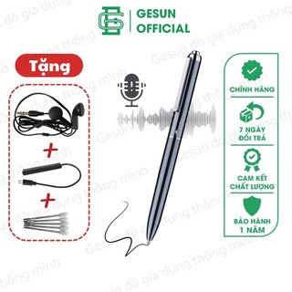 Máy ghi âm P150 siêu lọc âm 32GB, bút thu âm pin trâu 72h, bảo hành 12 tháng