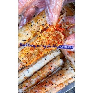 10 Cuộn bánh tráng chà bông ruốc (nhận làm theo khẩu vị riêng)