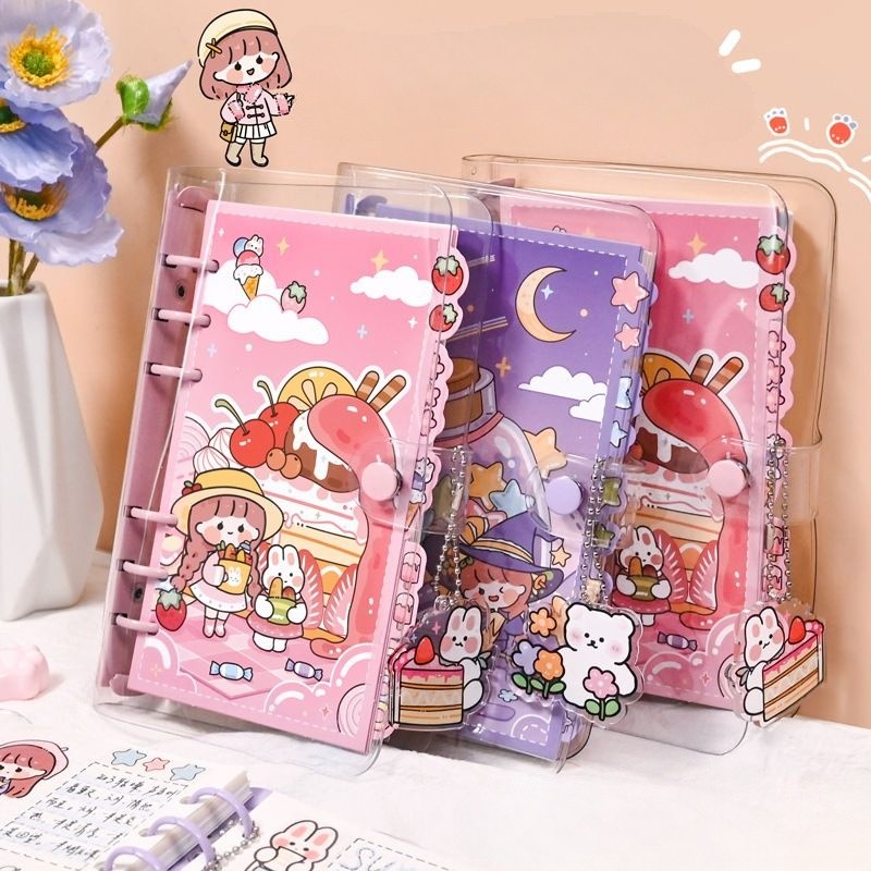 Set Quà Tặng Hộp Sinh Nhật Combo Washi Tape Sticker Sổ Tay Cute Timo W