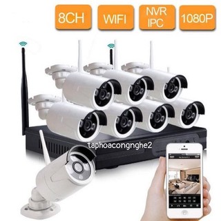 Bộ kit 4 mắt camera / 8 mắt camera NVR 3.0 MPX