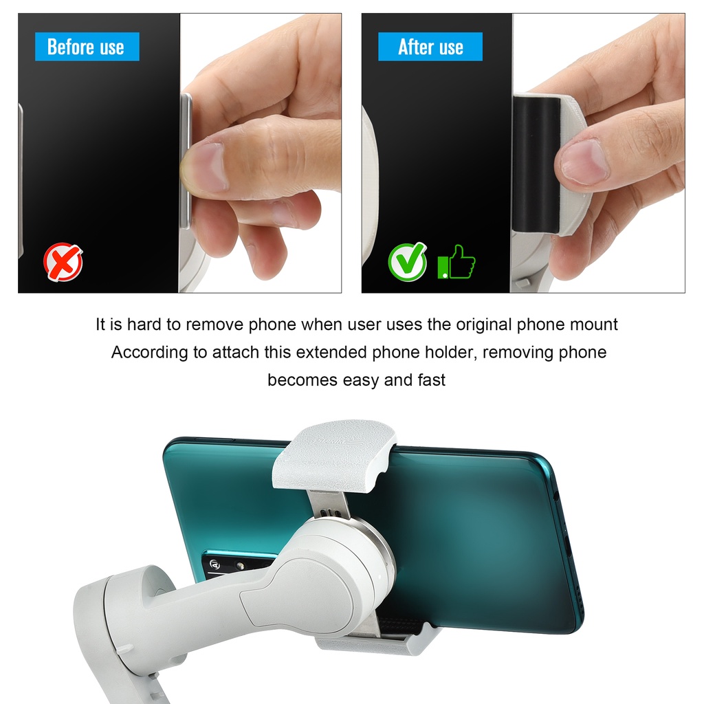 Bộ Giá Đỡ Điện Thoại Chống Mất Cân Bằng DJI Osmo Mobile 5 3 OM4 SE Mở Rộng OM5