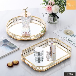 Khay đựng mỹ phẩm, bộ bình nước - KT06