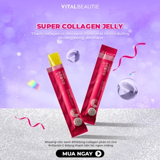 Hàng tặng không bán Thực Phẩm Bảo Vệ Sức Khỏe Super Collagen Jelly Vital