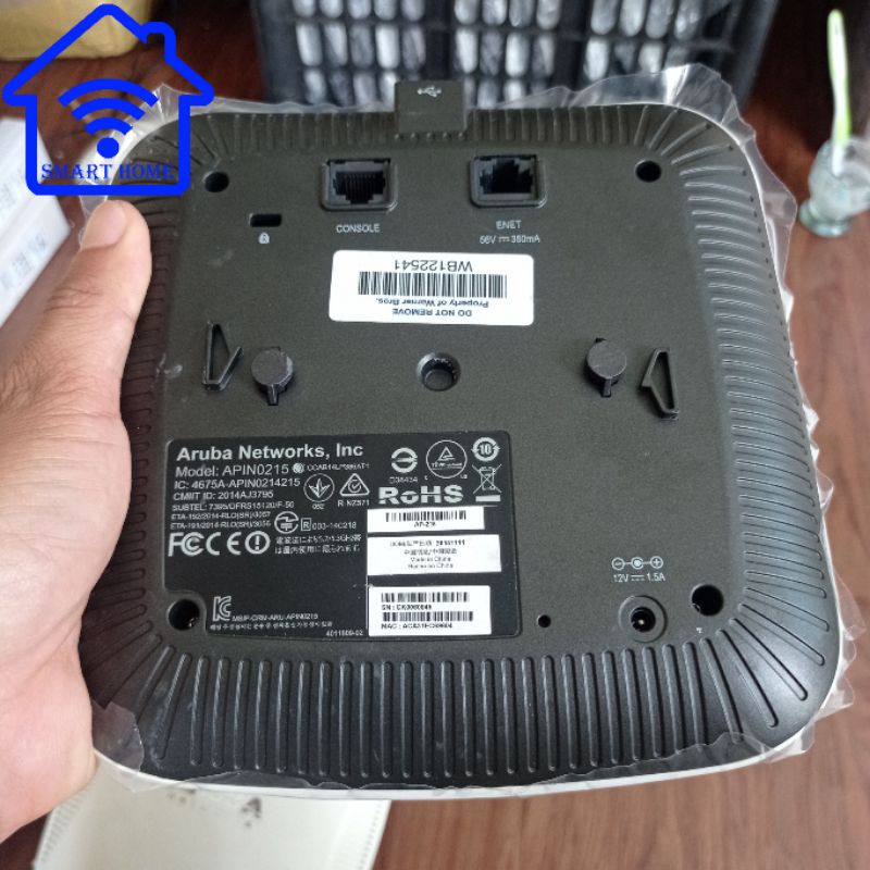 Bộ Phát Wifi Mesh Roaming Aruba Instant IAP 215 hàng chính hãng