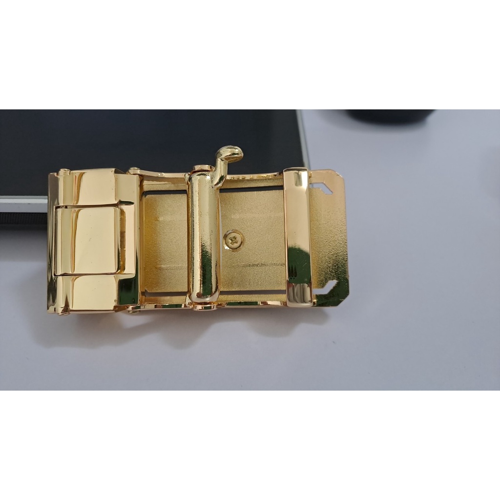 Mặt khóa dây nịt Nam da cá sấu thật 100% - Đầu khóa thắt lưng Hợp kim cao cấp