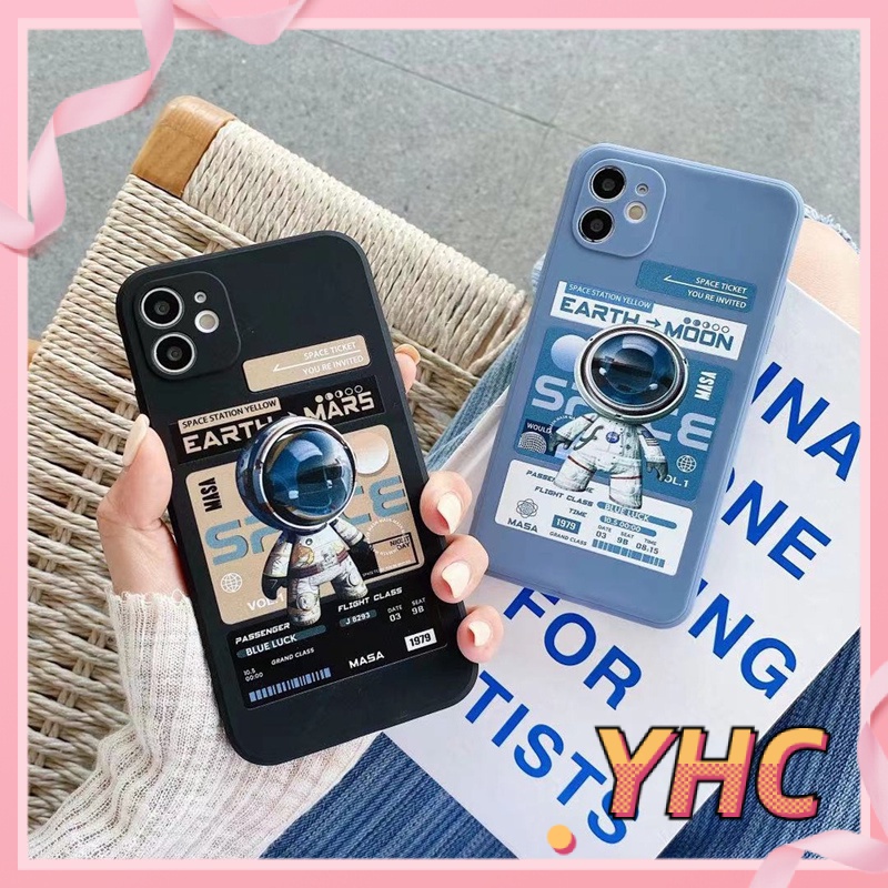 ốp iphone Họa Tiết Nasa Phi Hành Gia tương thích iPhone 6splus 7 7plus 8 8plus X XS XSMAX 11 12 Pro Max Plus Promax-3068