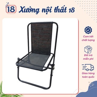 Ghế xếp inox vải lưới lò xo ⚡ CAO CẤP ⚡ Ghế vải dù gấp, khung inox / sắt tĩnh điện ngồi chắc chắn