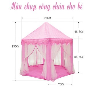Lều rèm công chúa cho bé yêu