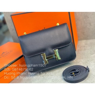 (SALE) TÚI CHỮ H SIZE 19 2 NGĂN FULLBOX
