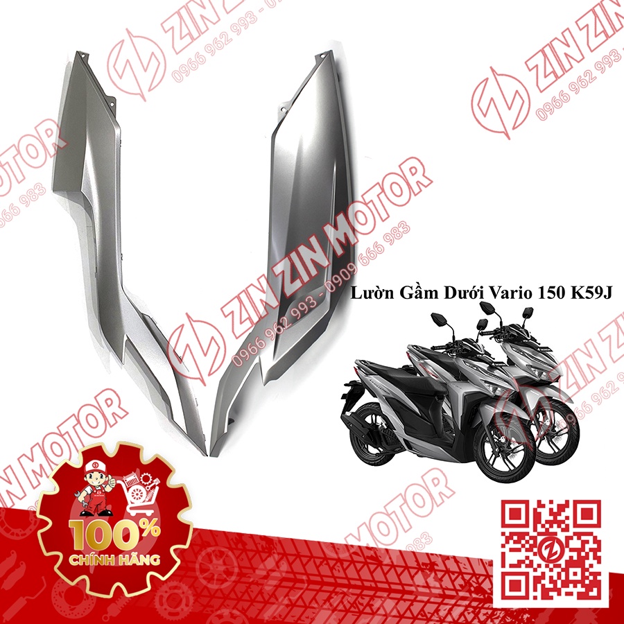 Lườn Gầm Dưới Vario 150 K59J , Vario 125 K60R , Click 150i 2018, Click 125i 2018 Chinh Hãng