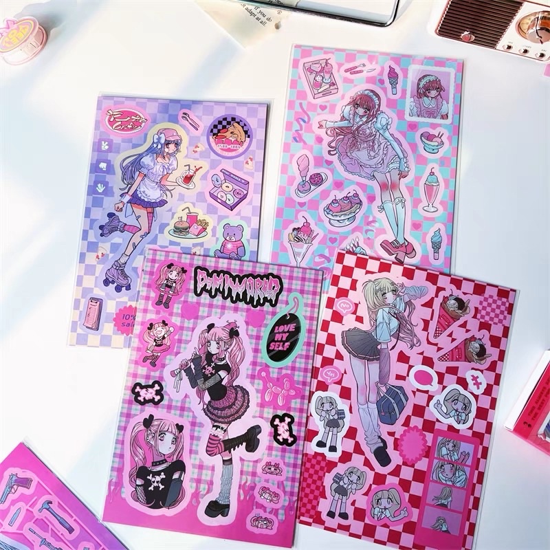 Tấm Sticker dán Domi