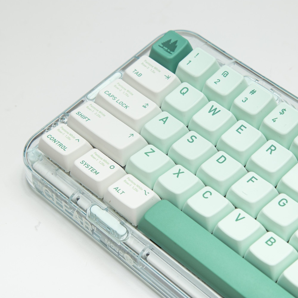 Lost Forest Keycaps MDA Profile Xanh Anime PBT Dye Sub Bàn phím cơ Keycap