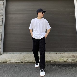 Quần Slim Khaki with Pocket - Black