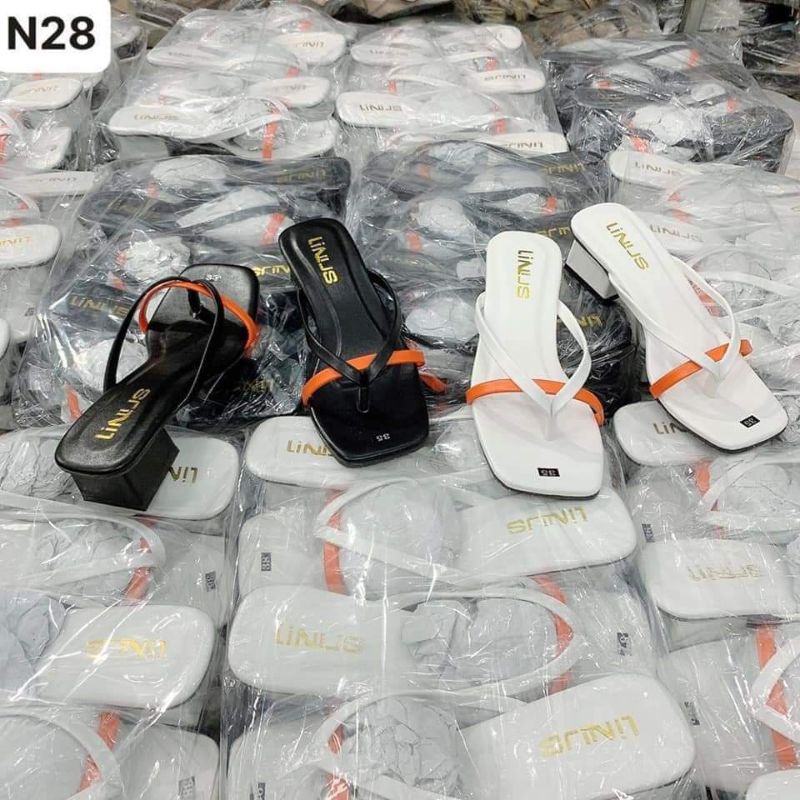 Giày dép nữ guốc sadan 3 phân kẹp bigsize 35-45