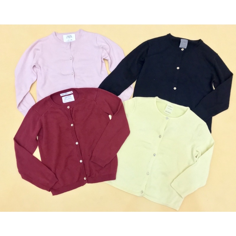 Áo Khoác Len Mỏng Cardigan Bé Gái 17-45kg
