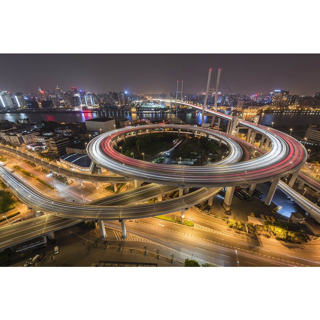 Tranh in 3D Phong Cảnh Thành Phố Nhiều Kích Thước  mới nhất