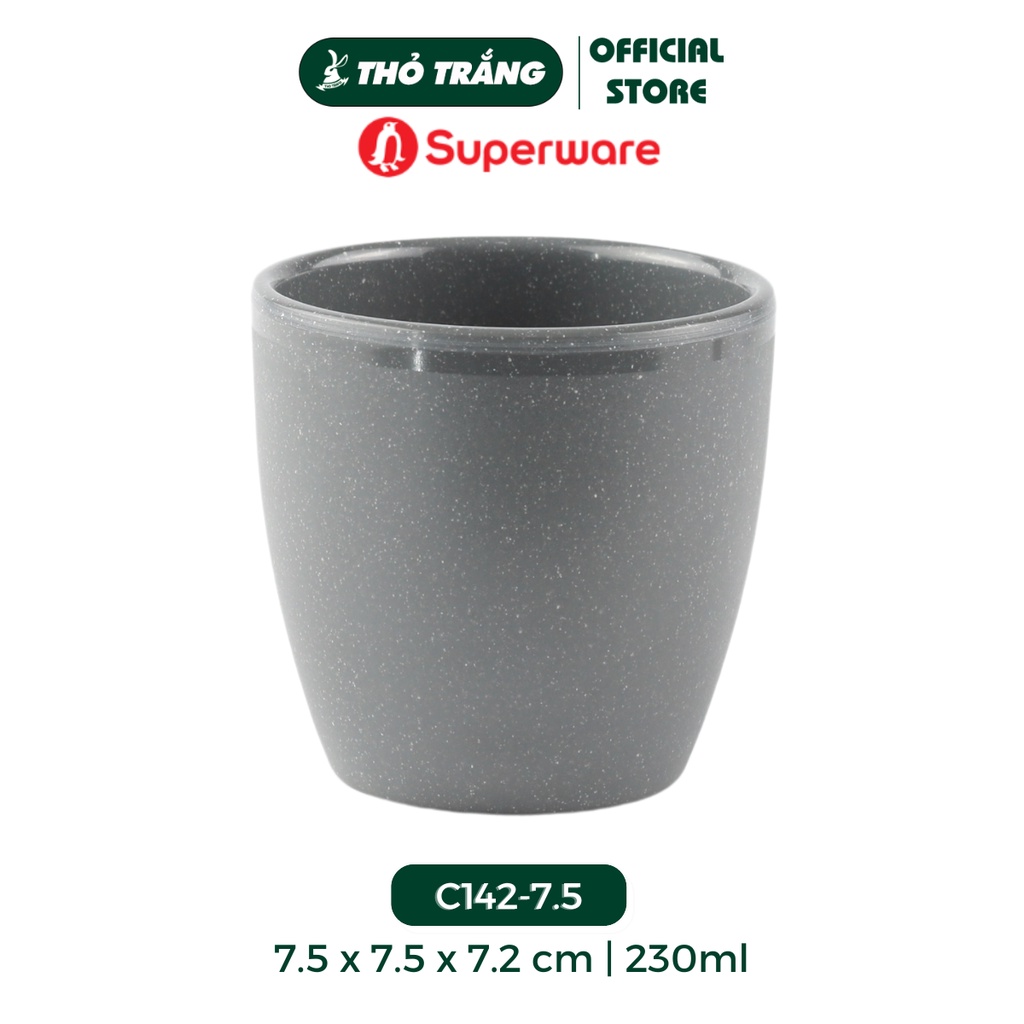 Ly Uống Nước Nhựa Nhám Melamine Superware Thái Lan Cao Cấp