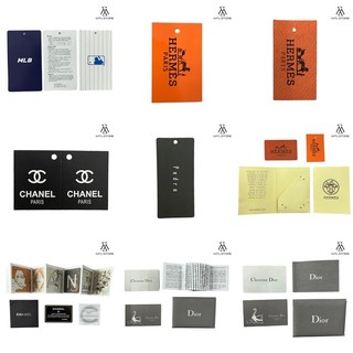[SHIP HOẢ TỐC] Phụ Kiện, Tag Giấy Thẻ Cứng Thương Hiệu Các Hãng