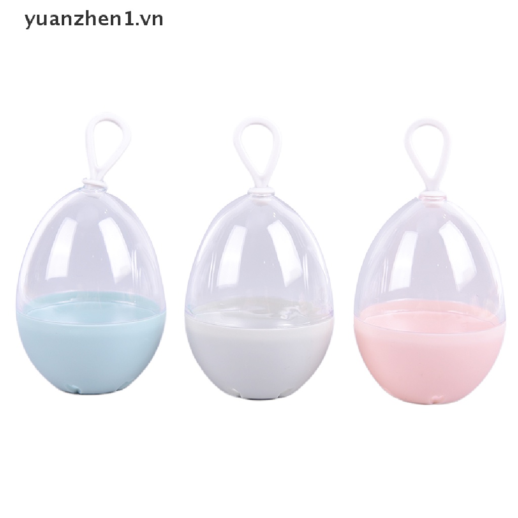 Hộp Đựng Mút Trang Điểm Hình Trứng Thoáng Khí Chống Ẩm Mốc