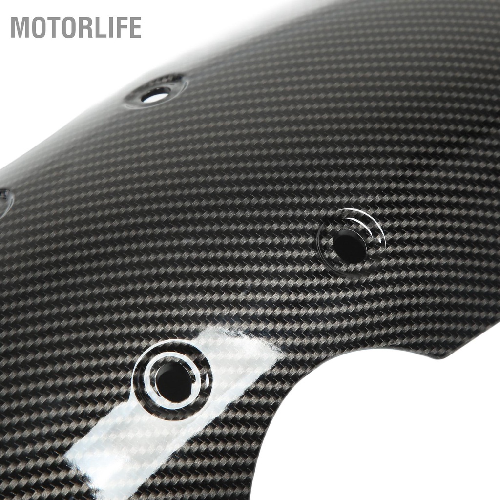 Motorlife Xe Máy Trước Chắn Bùn Sợi Carbon Phong Cách Mudflap Bắn Bộ Mở Rộng Cho Bonneville T100 T120 Đường Đôi Scrambler
