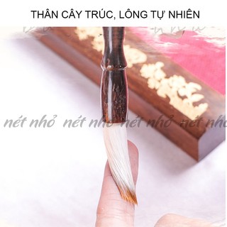Bộ 3 Bút Lông Bạch Vân , Cọ Vẽ Thư Pháp