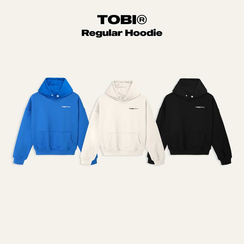 Áo hoodie tay dài 460gsm TOBI