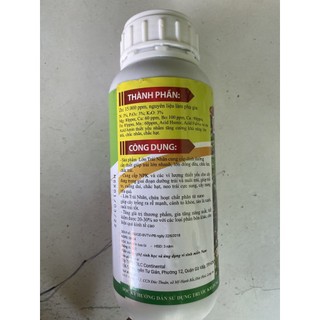 Phân bón lá Siêu Lớn Trái Nhãn 500ml