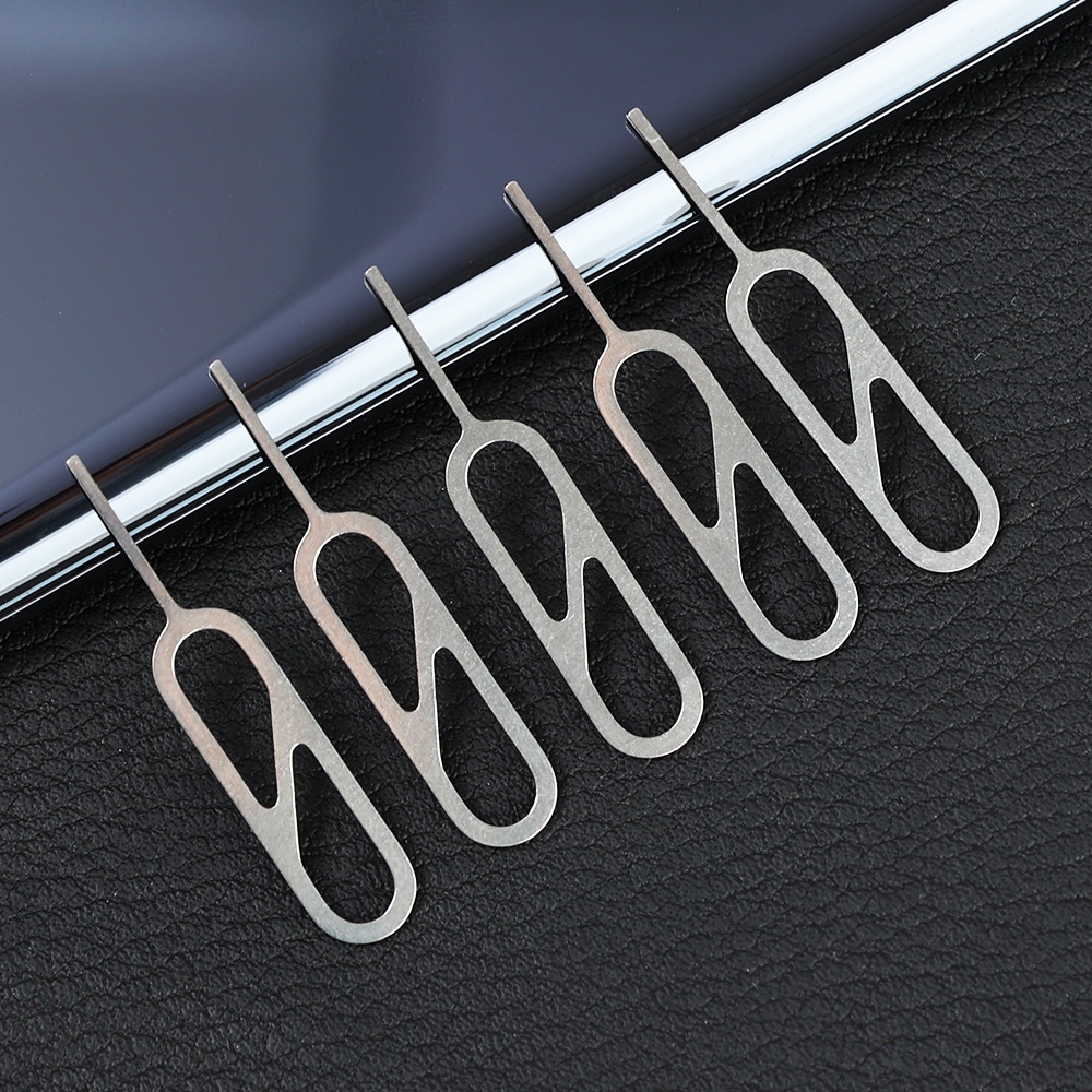 Bộ 10 / 20 Dụng Cụ Gỡ Thẻ SIM Điện Thoại Bằng Thép Không Gỉ Hình Trái Tim