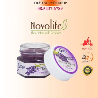 Dầu Cù Là Giúp Ngủ Ngon Ngon, Thư Giãn GRACE Skin Nourishing Balm Lavender 20g - Thái Lan