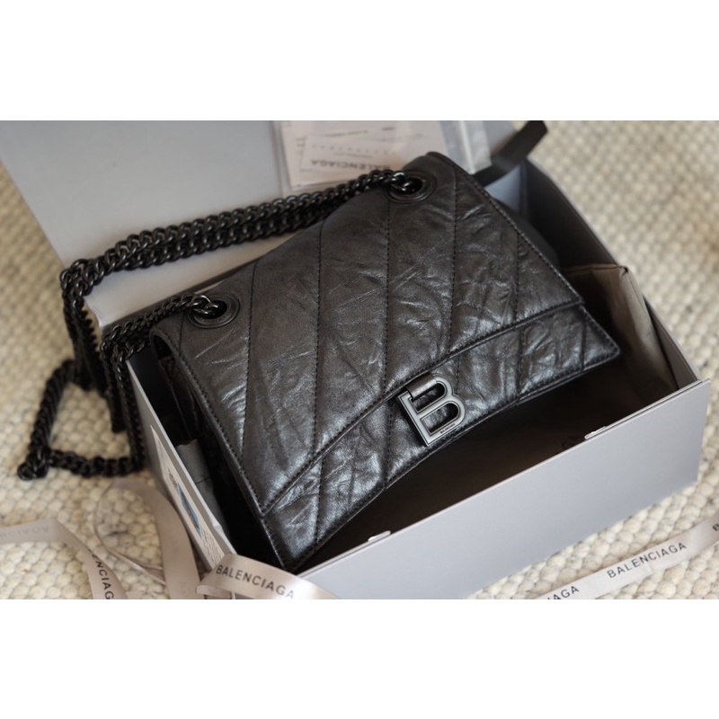 Túi đeo vai Balen.cia bản super da thật fullbox size 25cm